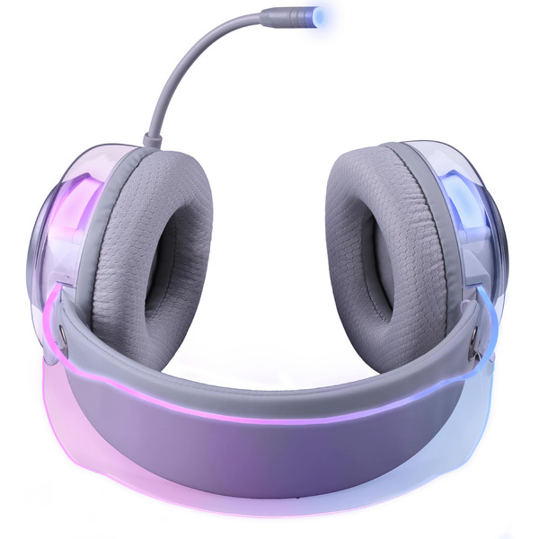 Glitch белый Игровая гарнитура DEFENDER