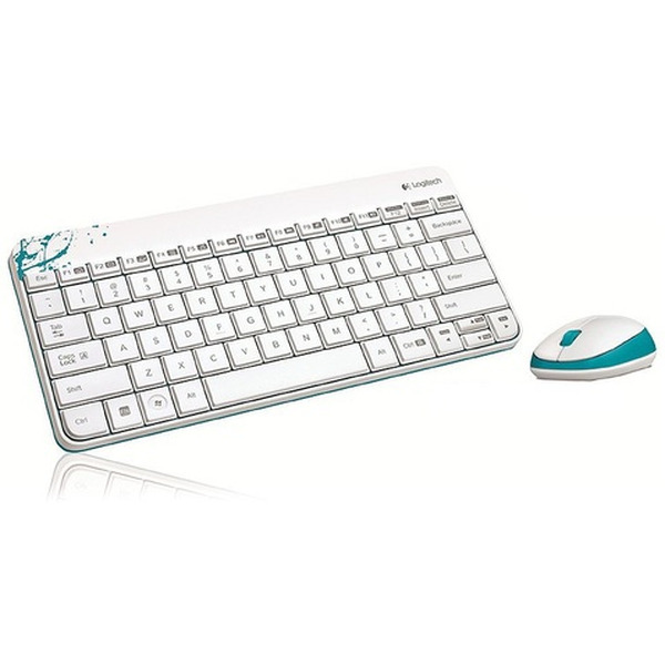Клавиатура+Мышь LOGITECH MK240 White L920-005791