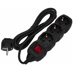 Удлинитель сетевой SONNEN U-133GS (513267)