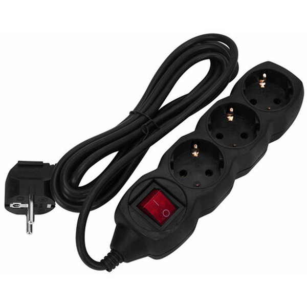 Удлинитель сетевой SONNEN U-133GS (513267)