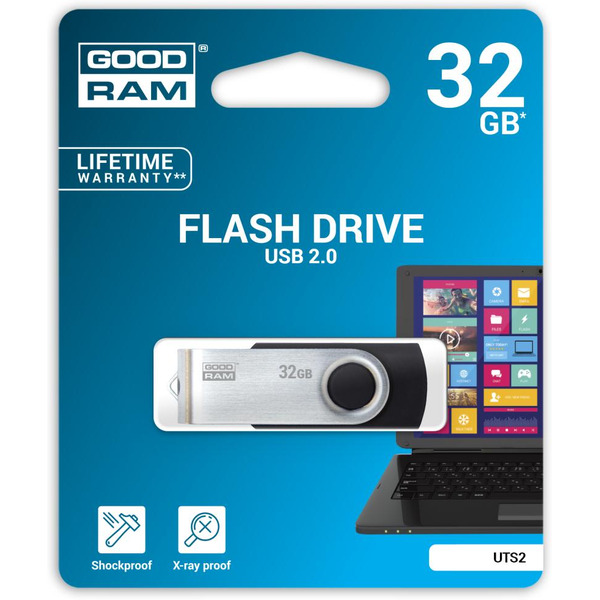 Флэш-накопитель USB GOODRAM 32GB UTS2-0320K0R11
