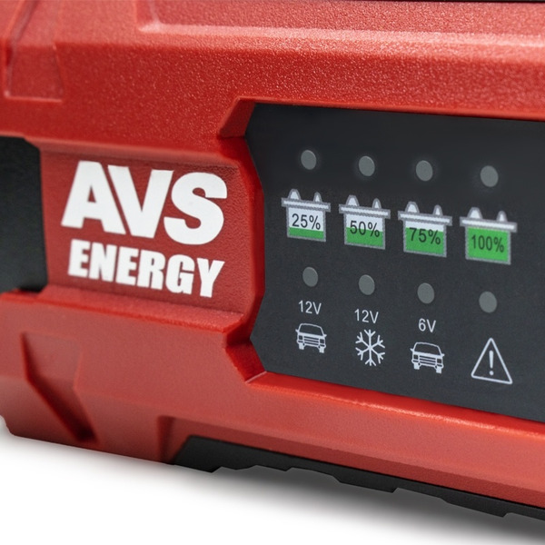 Зарядное устройство для автомобильного аккумулятора AVS BT-2S(2A.35W) 6/12V