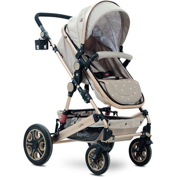 Детская коляска LORELLI Lora 3в1 (бежевый)