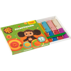 Пластилин Мульти-пульти Чебурашка МПЧБ_53010 (12 цв)