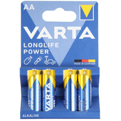 Батарейка Varta Longlife Power 4 AA 04906113414 (4шт)