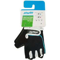 Перчатки для фитнеса Starfit SU-111 (XS) голубой