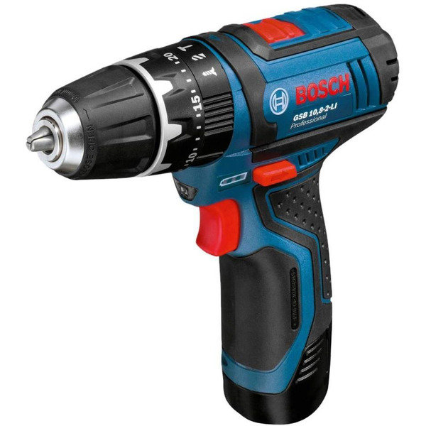 Дрель-шуруповерт Bosch GSR 10.8-2-LI Professional (0601868107) (с 2-мя АКБ)