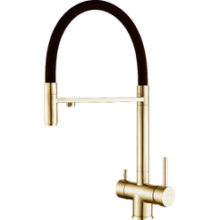 Смеситель для кухни ZorG ASGARD PREMIUM PVD Gold