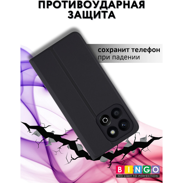 Чехол-книга Bingo Magnetic HONOR X6c Черный