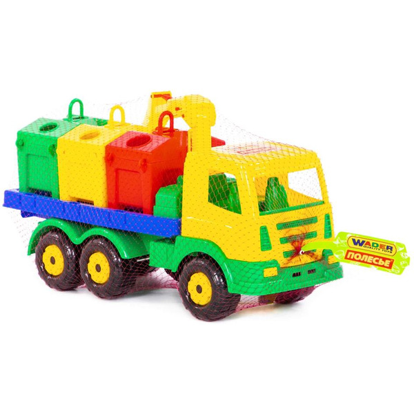 Грузовик Полесье Престиж автомобиль-контейнеровоз 44181