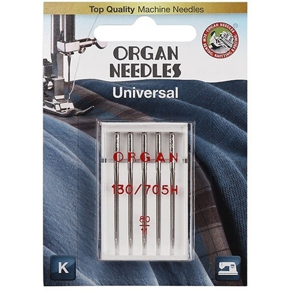 Набор игл ORGAN 5/80 Universal Blister