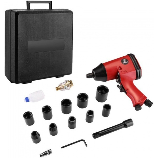 Пневмогайковерт ударный DEKO DKPT01 SET 3 (018-1101)