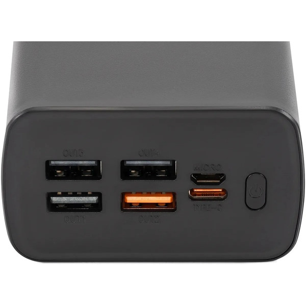 Внешний аккумулятор Digma DGPF30B 30000mAh (черный)