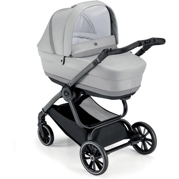 Универсальная коляска CAM Milano (2 в 1, серый меланж/матовый серый)