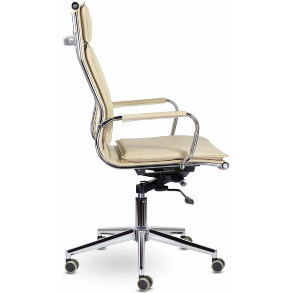 Кресло Brabix Premium Kayman EX-532 (экокожа/хром бежевый)