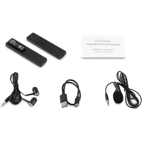Диктофон Digma DiVoice RV70