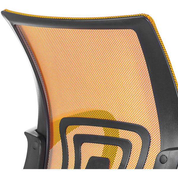 Стул Brabix Fly CF-100 (оранжевый/черный)
