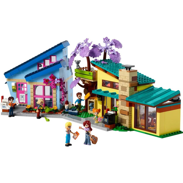 Конструктор LEGO Friends 42620 Дома Олли и Пейсли
