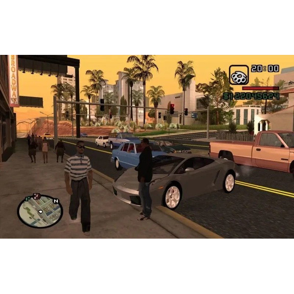 Игра Grand Theft Auto: San Andreas (без русской озвучки, английские субтитры) для Xbox 360