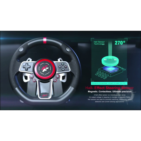 Игровой руль FlashFire Suzuka ES900R