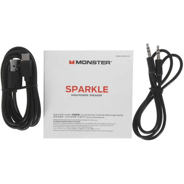 Беспроводная колонка Monster Sparkle MS22119 (черный)