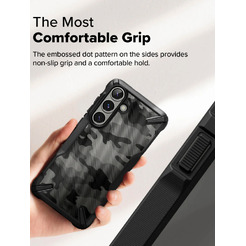 Чехол Ringke FUSION X для Galaxy S25 Plus CAMO BLACK