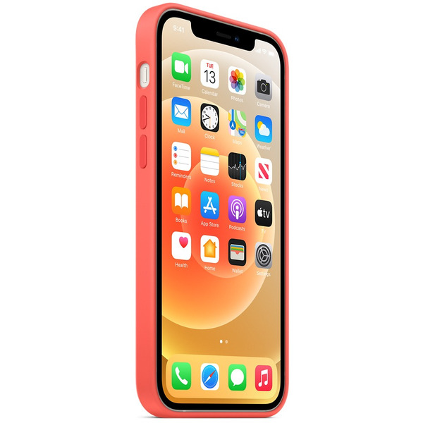 Бампер BINGO Silicone Case iPhone 12/12 Pro Оранжевый