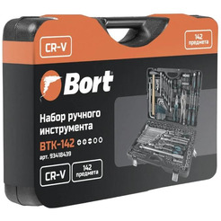 Набор ручного инструмента BORT BTK-142 (93418439)