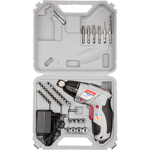 Отвертка ЗУБР ЗО-3.6-Ли КН43