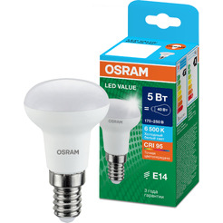 Лампа светодиодная OSRAM Value R39 5W 6500К E14 FR