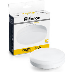 Лампочка Feron LB-452 GX53 9 Вт 2700 К