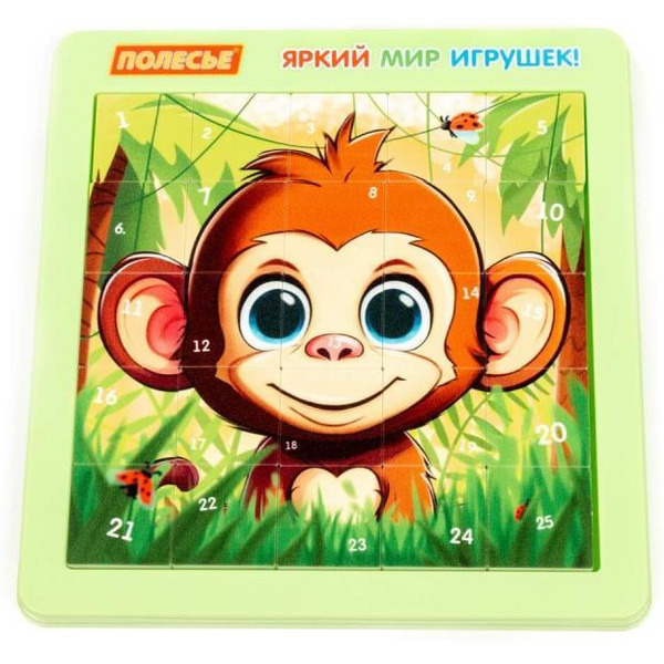 Набор игровой настольный Полесье Обезьянка (25 элементов) 25061