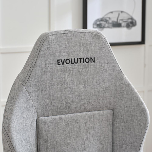 Игровое кресло EVOLUTION TITAN FABRIC Grey