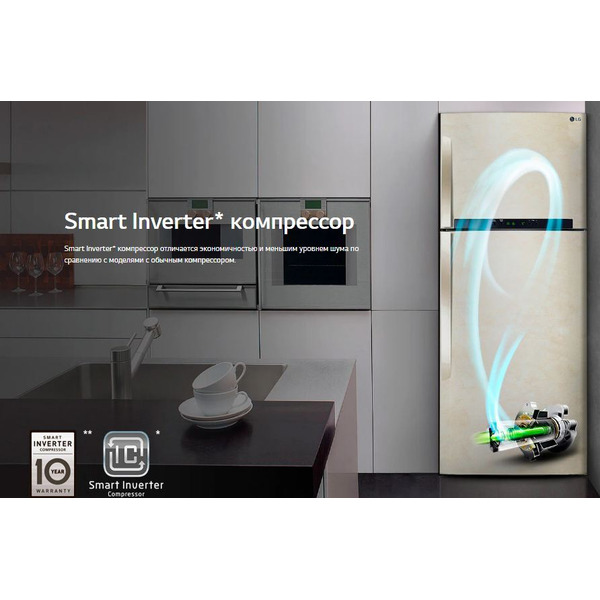 Холодильник LG DoorCooling+ GC-B569PMCM