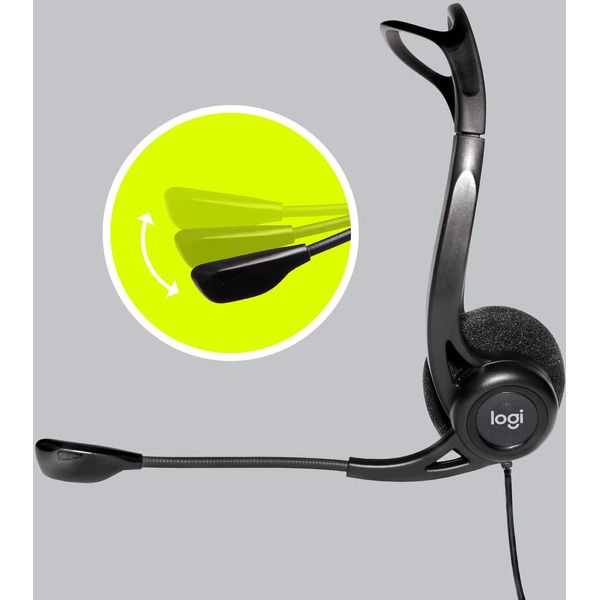 Наушники с микрофоном Logitech Headset PC 960 (981-000100)