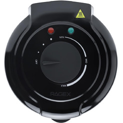 Электрическая вафельница для рожков RAGEX R701-000 (черный)