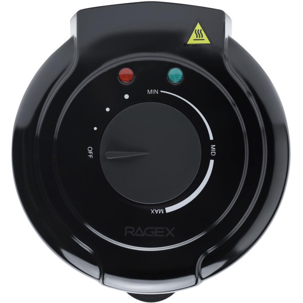 Электрическая вафельница для рожков RAGEX R701-000 (черный)