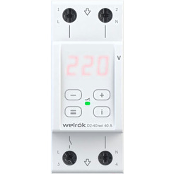 Реле напряжения Welrok D2-40 red