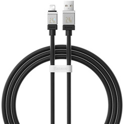 Кабель Baseus CoolPlay Series USB Type-A - Lightning (CAKW000401) 1 м, черный
