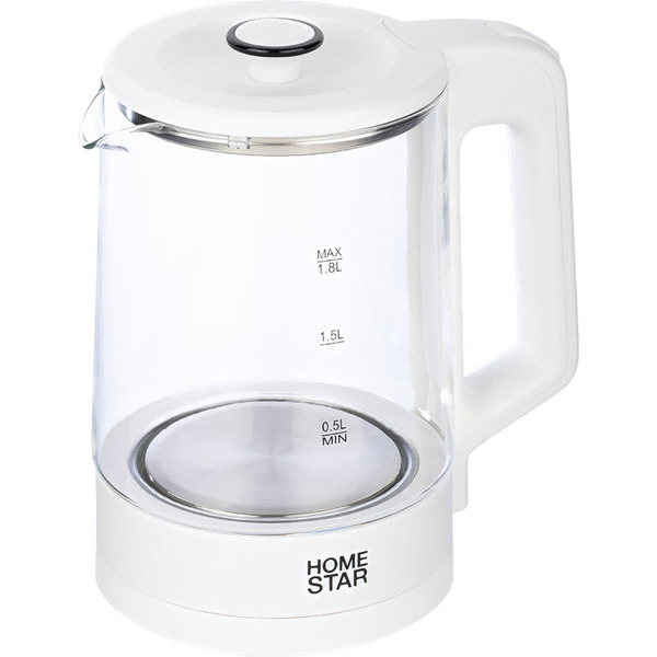 Электрический чайник HomeStar HS-1008 (белый)