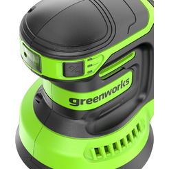 Эксцентриковая шлифмашина Greenworks OS325 3100907 (без АКБ и ЗУ)
