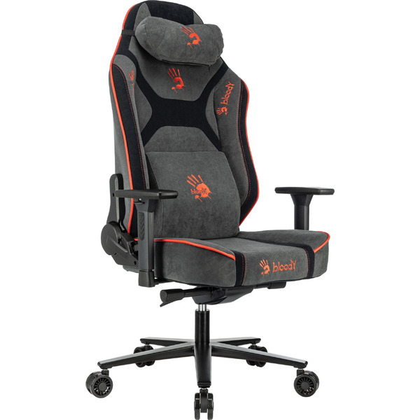 Игровое кресло A4Tech Bloody GC-680 (серый/черный)
