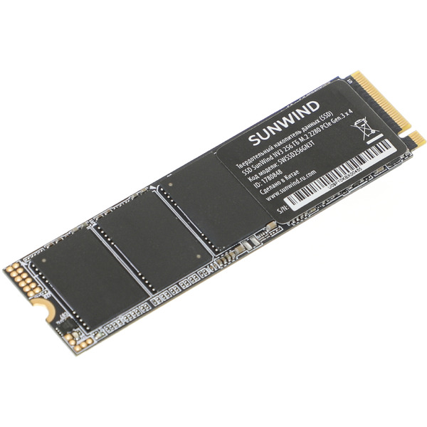 SSD SunWind NV3 SWSSD256GN3T 256GB