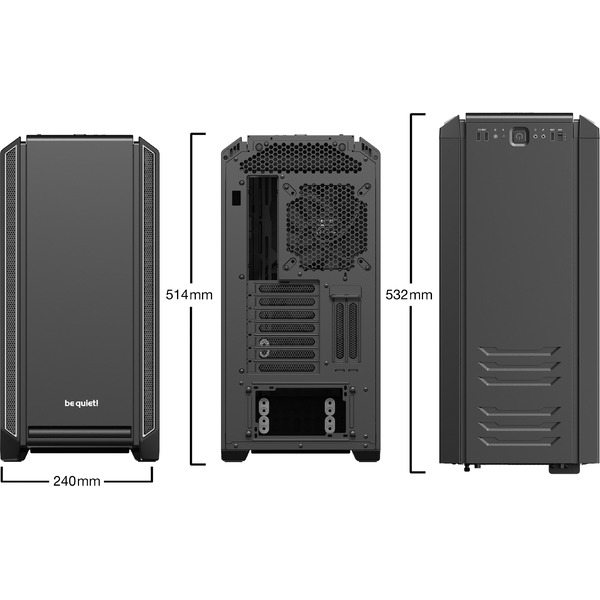 Корпус be quiet! SILENT BASE 601 SILVER BG027