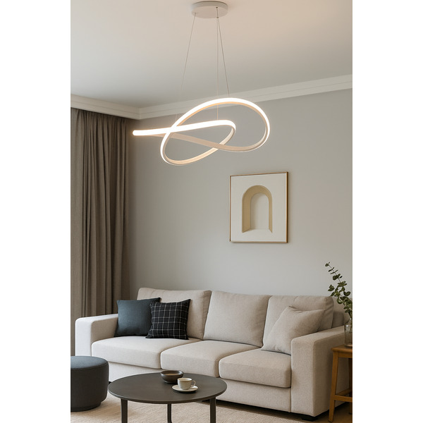 Светильник AksHome Knot LED (белый)