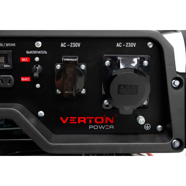 Генератор бензиновый Verton POWER GG6500 (01.15815.15818)
