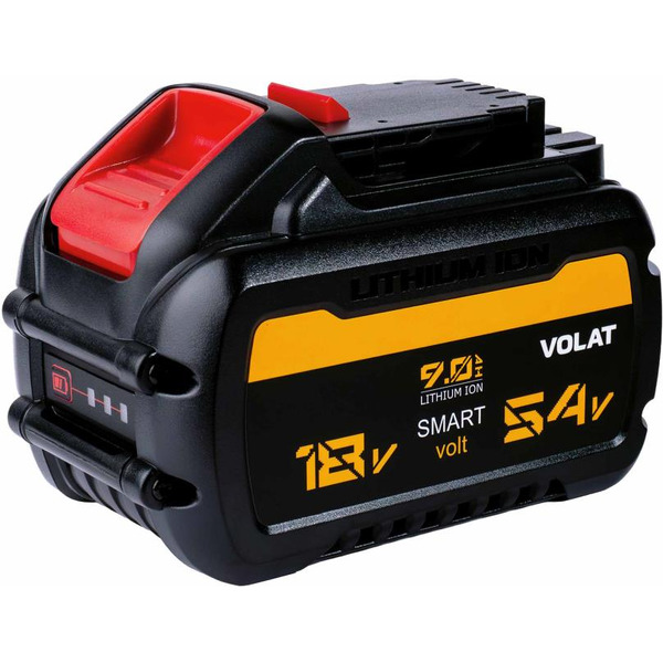 Аккумуляторная батарея VOLAT для DeWalt 18.0V/54.0V 9.0Ah (Li-ion) DEW-DCB606