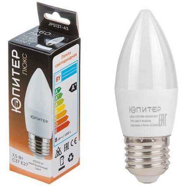 Лампа светодиодная  ЮПИТЕР JP5137-43