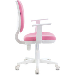 Кресло Brabix Fancy MG-201W 532409 (белый/розовый)