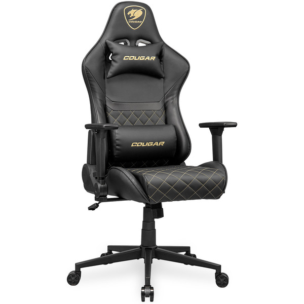 Кресло компьютерное игровое COUGAR Armor One V2 Gold (3MAO2GLB.VP01)